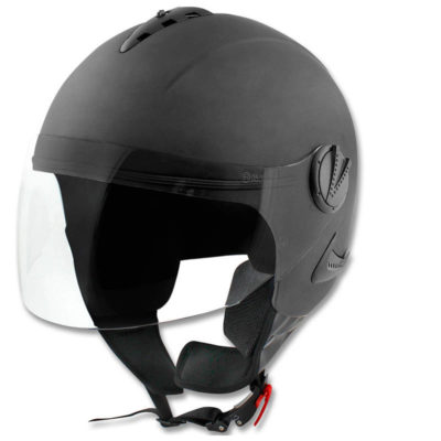 Casque Jet Alt-1 noir mat XXL