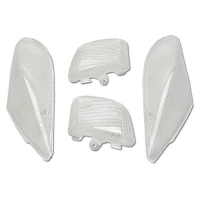 Kit 4 cabochon cligno MBK Booster/Yamaha BWs NG transpa PRIX NET