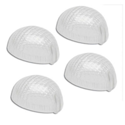 Kit 4 cabochons cligno TNT Peugeot Ludix transparente PRIX NET