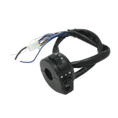 Commutateur alu lumière/clignotant/klaxon