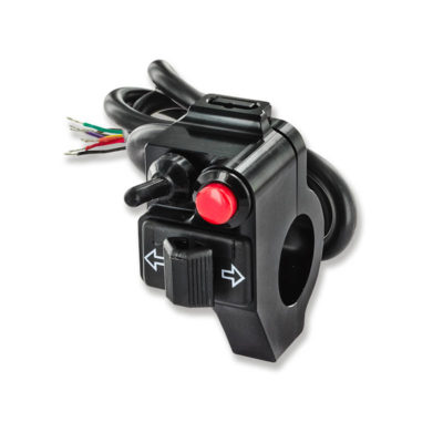 Commutateur pour guidon Ø22mm (pour appareils suppl.) noir