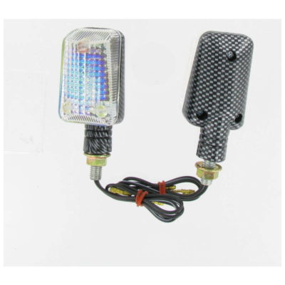 Paire clignos Vicma Quadra carbone/claire court CE