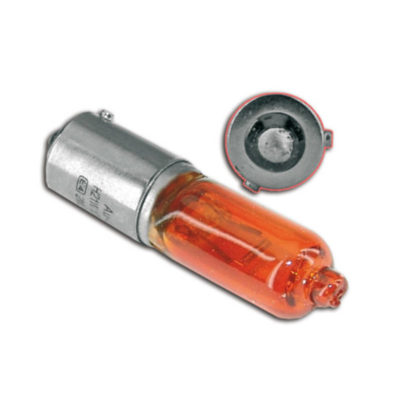 Ampoule orange 12V 21W BAY9s (120°) (1 pcs)