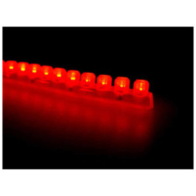 Bande leds silicone rouge 25cm à coller