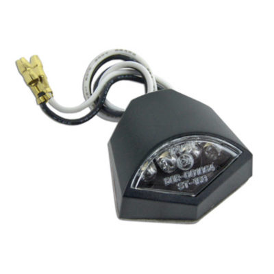 Éclairage de plaque led CE noire à coller