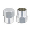 Prs bouchons de valve chromé type 3 (2 pcs.)
