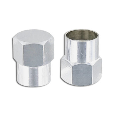 Prs bouchons de valve chromé type 3 (2 pcs.)