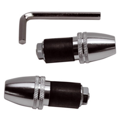 Embouts guidon Replay chromé (paire)