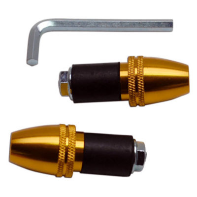 Embouts guidon Replay or (paire)