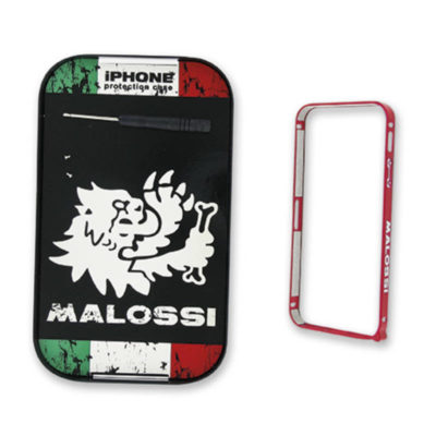 iPhone 5 / 5S étui bumper en alu Malossi rouge PRIX NET