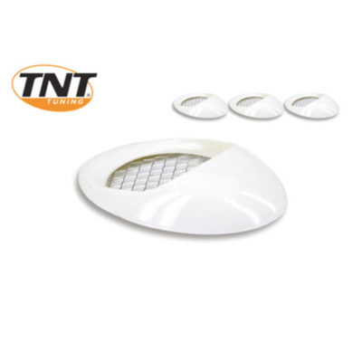 Prise d'air ovalia blanc à coller 4 p PRIX NET