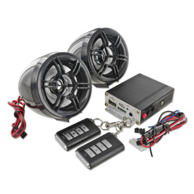 Système de musique USB/SD 2 télécommandes universel