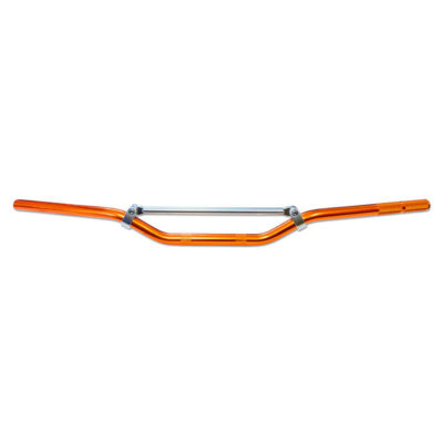 Guidon cross alu orange anodisé 82cm