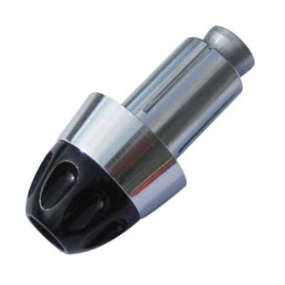 Embouts de guidon Rage alu noir-alu (2 pcs)
