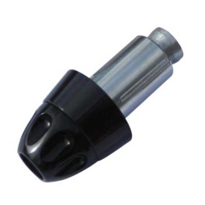 Embouts de guidon Rage alu noir (2 pcs)