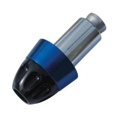 Embouts de guidon Rage alu noir-bleu (2 pcs)