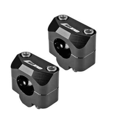 Adaptateur de guidon 22mm sur 28.6mm + vis noir