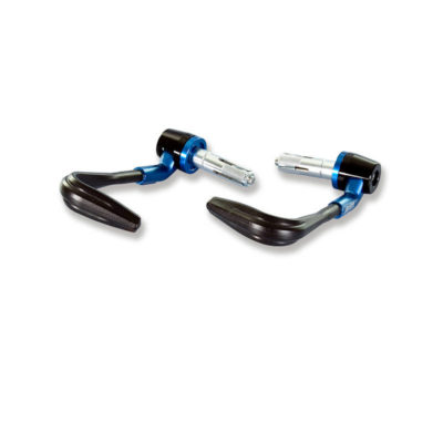 Protections de levier/embrayage de frein Polini bleu/noir