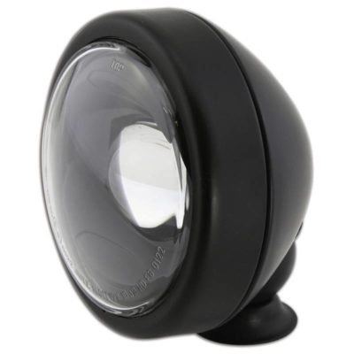 Phare avant LED SHIN YO 110mm, feux croisement, noir E-Hom