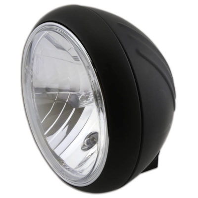 Phare avant SHIN YO YUMA 1, 210mm, noir mat E-Hom