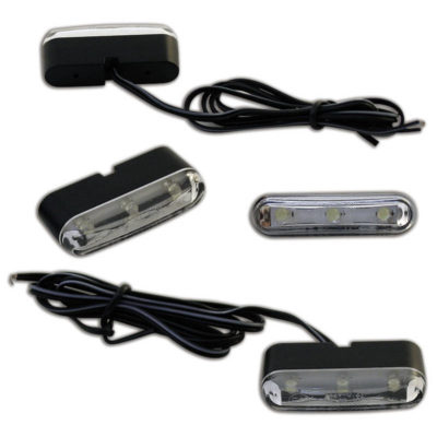 Feu de position TRI-LED SHIN YO 40mm 12V universel E-Hom