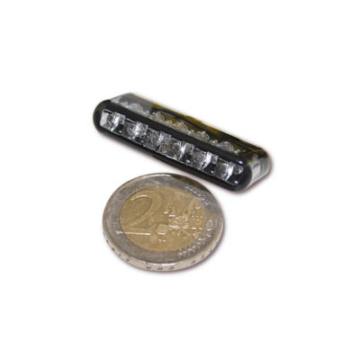 Feu arrière LED SHIN YO SHORTY feu stop, verre fumé E-Hom