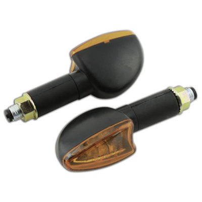 Clignotants HIGHSIDER smart ARROW long, noir/orange E-Hom