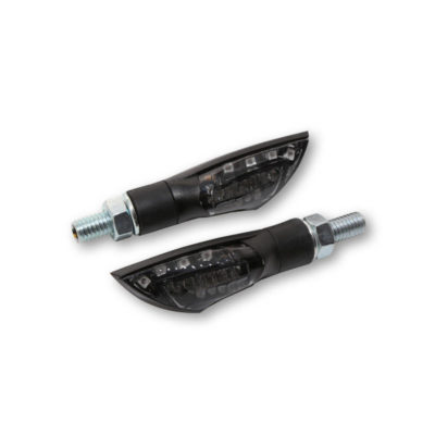 Clignotants LED SHIN YO KITE noir/fumé E-Hom