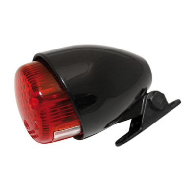 Feu arrière HIGHSIDER smart TEXAS noir/rouge E-Hom