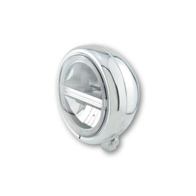 Phare avant LED HIGHSIDER PECOS TYPE 6 (I) 165mm, chromé E-Hom
