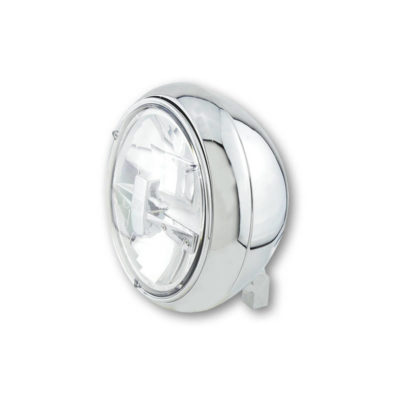 Phare avant LED HIGHSIDER YUMA 2 TYPE 3 (Opt. 178mm)chromé E-Hom