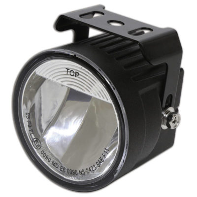 Phare antibrouillard LED HIGHSIDER High Power Ø 72mm noir E-Hom