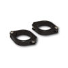 Collier tube de fourche HIGHSIDER CNC (paire) alu noir Ø35-37mm