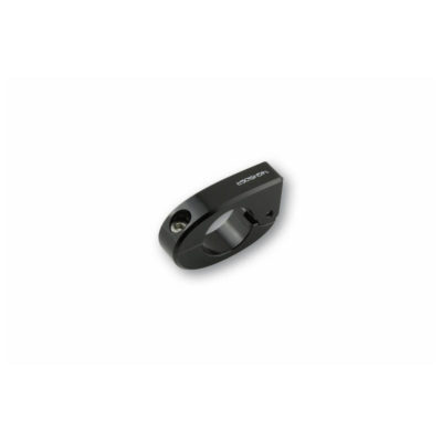Collier HIGHSIDER CNC alu, noir pour guidon Ø22mm