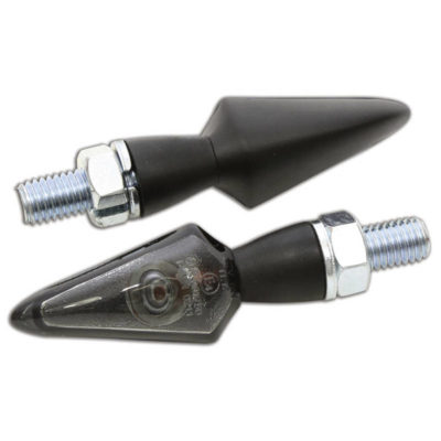 Clignotants LED HIGHSIDER STREAM noir/fumé E-Hom