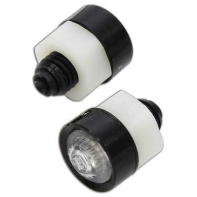 Clignotants LED HIGHSIDER MONO noir/transparent E-Hom