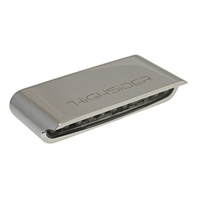 Feu arrière LED HIGHSIDER STRIPE ALU chromé/transparent E-Hom