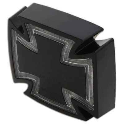 Feux arrière LED HIGHSIDER GOTHIC noir/transparent E-Hom