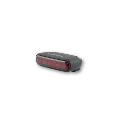 Feu arrière LED HIGHSIDER ORGANIC noir/rouge E-Hom