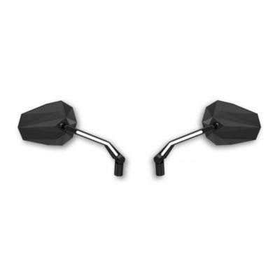 Rétroviseur HIGHSIDER STEALTH-X3 LED paire, noir E-Hom