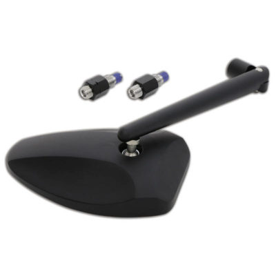Rétroviseur HIGHSIDER FERRARA 2 M10x1.25 gau.+dr. noir mat E-Hom