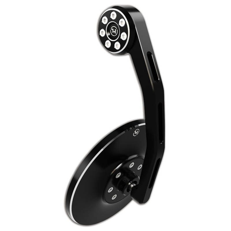 Rétroviseur d'embout guidon HIGHSIDER CONERO noir E-Hom