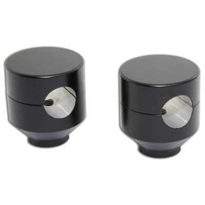 Riser, 1pouc. rehausse guidon +42mm HIGHSIDER PISTON noir CH-Hom