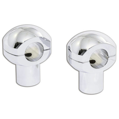 Riser, 1pouc. rehausse guidon +50mm HIGHSIDER BALL chromé CH-Hom