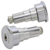 Embouts de guidon HIGHSIDER CURVE pour Ø12-22mm chromé