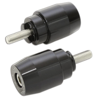 Embouts de guidon HIGHSIDER Honda alu, Ø-ext. 25.4mm noir