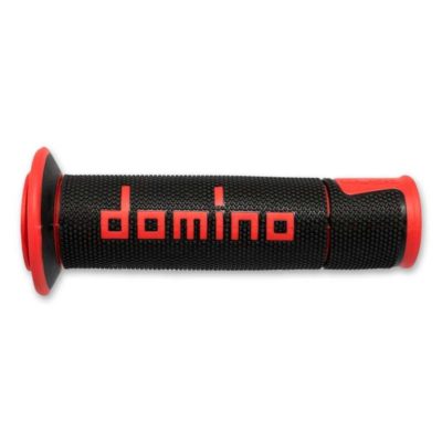 Prs poignées Domino A450 racing noir-rouge