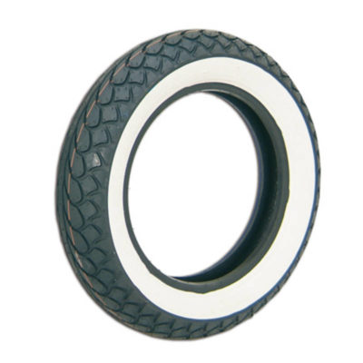 Pneu 100/80-10 53L F/R TL Sava/Mitas MC22 côté blanc