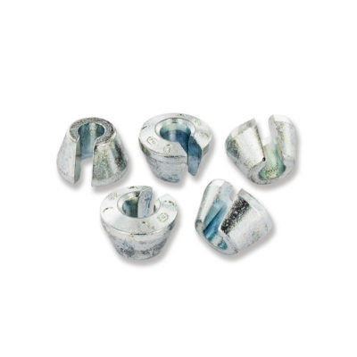 Masse d'équilibrage pour jante à rayon 5 pcs à 10g argenté