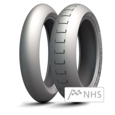Pneu 120/75 R 16,5 F TL Michelin Power Supermoto B (CAI 366559)